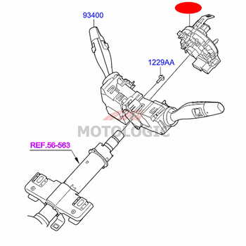 CONTACT ASSY CLOCK SPRING HYUNDAI CRETA SERIES