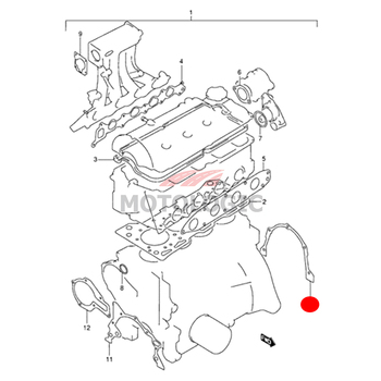 OIL SEAL HOUSING GASKET SUZUKI SAMURAI SERIES