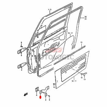 DOOR STOPPER BAND SUZUKI SAMURAI SERIES