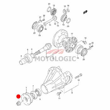 UNIVERSAL JOINT NUT SUZUKI JIMNY SERIES