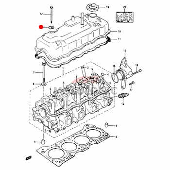 CYLINDER HEAD COVER WASHER SUZUKI SAMURAI SERIES