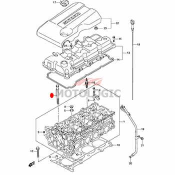 CYLINDER HEAD BOLT VITARA SERIES