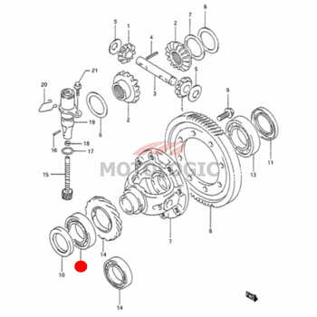 DIFFERENTIAL BEARING SUZUKI ALTO SERIES