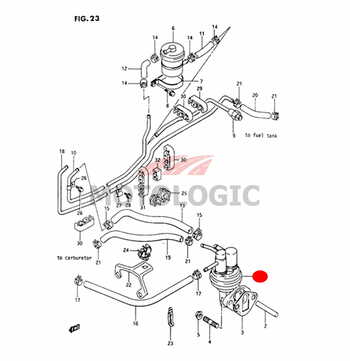FUEL PUMP SUZUKI SAMURAI SERIES