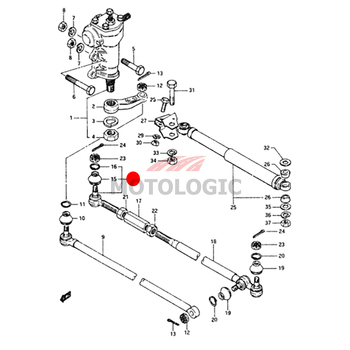 STEERING TIE ROD END SUZUKI SERIES