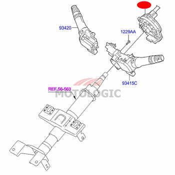 CONTACT ASSY CLOCK SPRING HYUNDAI i20 SERIES