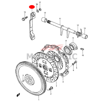 CLUTCH RELEASE ARM SUZUKI CARRY SERIES