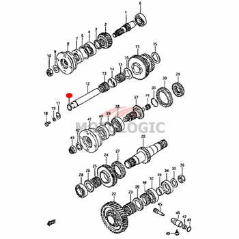 COUNTERSHAFT O RING SUZUKI SAMURAI SERIES