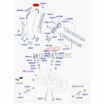 TIMING CHAIN HYUNDAI i20 SERIES