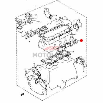 EXHAUST MANIFOLD GASKET SUZUKI SAMURAI SERIES