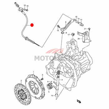 CLUTCH CABLE SUZUKI ALTO SERIES