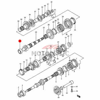 COUNTERSHAFT BEARING SUZUKI ALTO SERIES