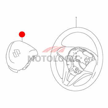 AIR BAG MODULE DRIVER SIDE SUZUKI IGNIS SERIES