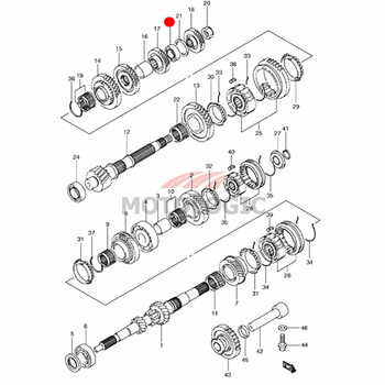 COUNTERSHAFT BEARING LEFT SUZUKI SWIFT SERIES