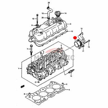 DISTRIBUTOR CASE O-RING SUZUKI SAMURAI SERIES