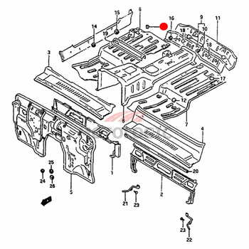 FLOOR DRAIN CAP SUZUKI VITARA SERIES