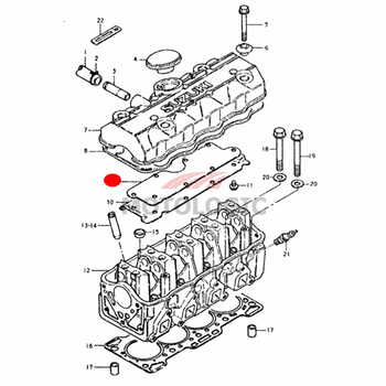 BREATHER PLATE GASKET SUZUKI CARRY SERIES