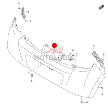 REAR BUMPER SUZUKI SERIES