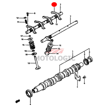 ROCKER ARM CAM SUZUKI CARRY SERIES