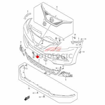 FRONT BUMPER SUZUKI BALENO SERIES