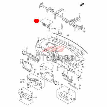 AIR BAG MODULE PASSENGER SIDE SUZUKI IGNIS SERIES