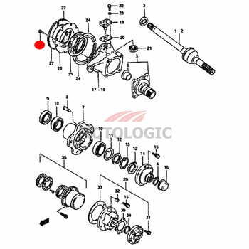 JOINT SEAL BOLT SUZUKI SAMURAI SERIES