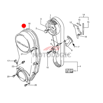 TIMING BELT OUTSIDE COVER SUZUKI ESCUDO SERIES