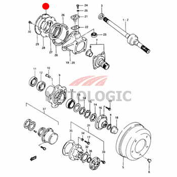 OIL SEAL COVER SUZUKI SAMURAI SERIES