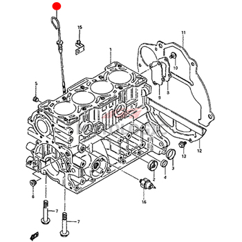 OIL LEVEL GUAGE DIPSTICK SUZUKI SAMURAI SERIES