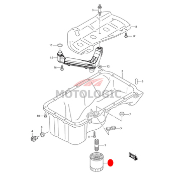 OIL FILTER SUZUKI BALENO SERIES