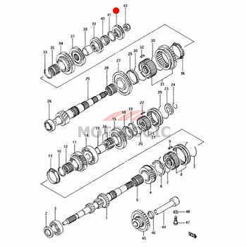 COUNTERSHAFT 5TH GEAR SUZUKI SWIFT SERIES