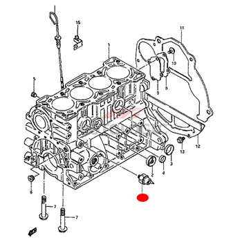 OIL PRESSURE SWITCH SUZUKI SAMURAI SERIES 