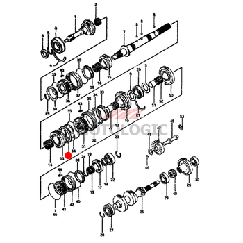 SYNCHRONIZER RING LOW SPEED SUZUKI JIMNY SERIES