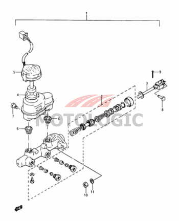 BRAKE MASTER CYLINDER SUZUKI SAMURAI SERIES