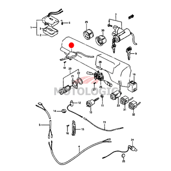 HEATER FAN MOTOR SWITCH SUZUKI SAMURAI SERIES