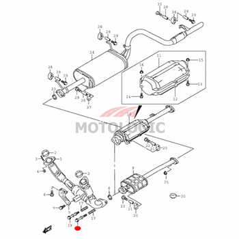 EXHAUST PIPE BOLT SUZUKI JIMNY SERIES