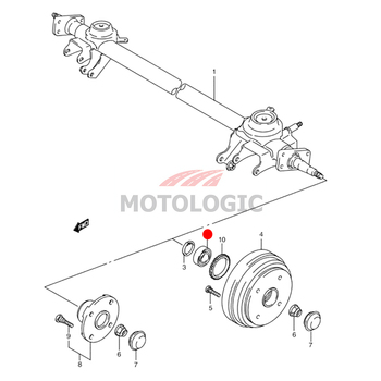 REAR WHEEL BEARING SUZUKI WAGON R SERIES