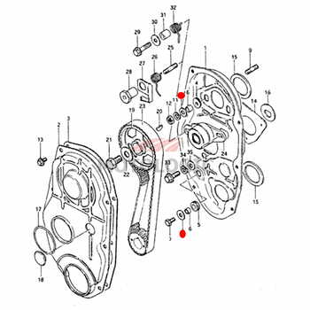 TIMING BELT INSIDE COVER WASHER SUZUKI SWIFT SERIES