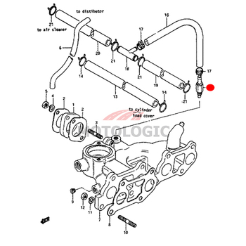 VALVE PCV SUZUKI CARRY SERIES