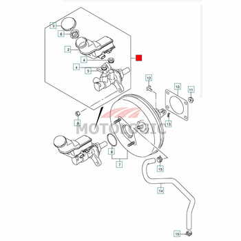 BRAKE MASTER CYLINDER SUZUKI ALTO SERIES