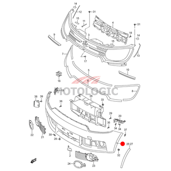 FRONT BUMPER SUZUKI SERIES